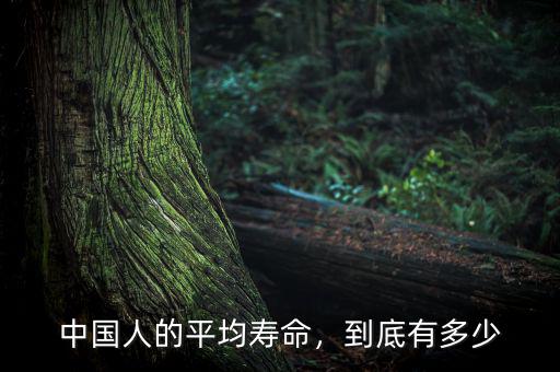 中國人的平均壽命，到底有多少