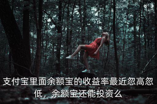 支付寶里面余額寶的收益率最近忽高忽低，余額寶還能投資么