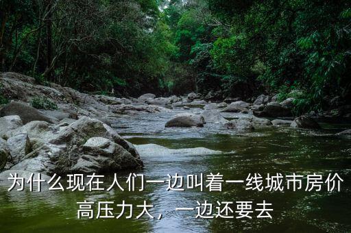 為什么現(xiàn)在人們一邊叫著一線城市房價高壓力大，一邊還要去