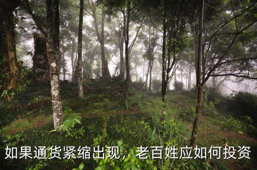 如果通貨緊縮出現(xiàn)，老百姓應如何投資