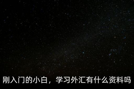 外匯有個什么系統金洪,學習外匯有什么資料嗎