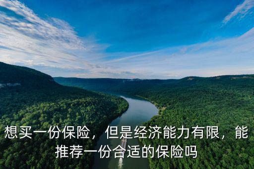 想買一份保險(xiǎn)，但是經(jīng)濟(jì)能力有限，能推薦一份合適的保險(xiǎn)嗎