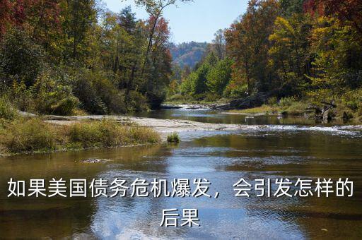 如果美國(guó)債務(wù)危機(jī)爆發(fā)，會(huì)引發(fā)怎樣的后果
