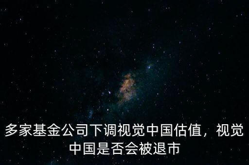 多家基金公司下調(diào)視覺中國估值，視覺中國是否會被退市