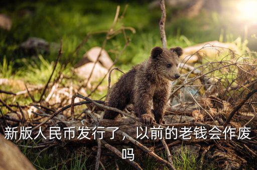 新版人民幣發(fā)行了，以前的老錢(qián)會(huì)作廢嗎