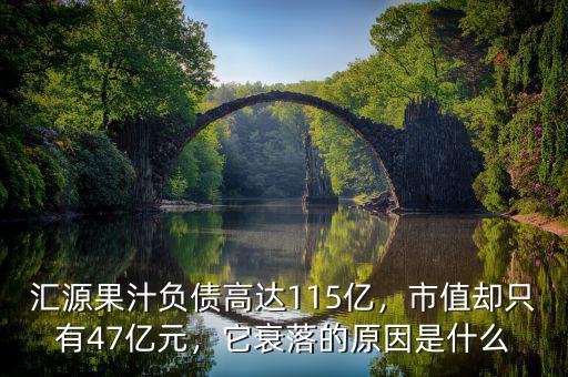 匯源果汁負債高達115億，市值卻只有47億元，它衰落的原因是什么