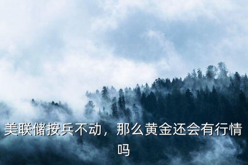 美聯(lián)儲按兵不動，那么黃金還會有行情嗎