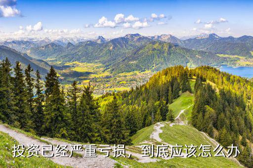 投資已經(jīng)嚴(yán)重虧損，到底應(yīng)該怎么辦