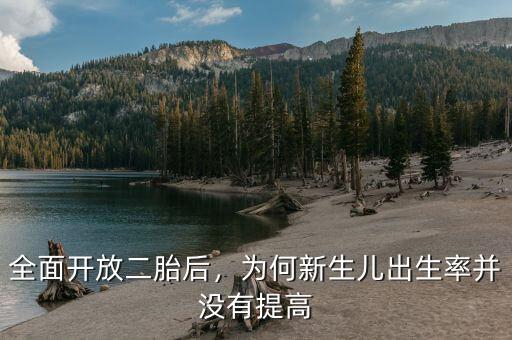 全面開放二胎后，為何新生兒出生率并沒有提高