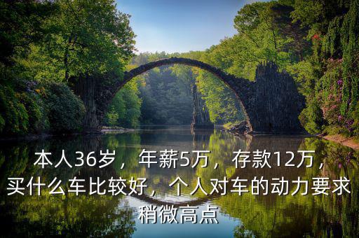 本人36歲，年薪5萬，存款12萬，買什么車比較好，個人對車的動力要求稍微高點