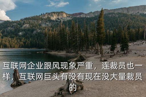 互聯(lián)網(wǎng)企業(yè)跟風現(xiàn)象嚴重，連裁員也一樣，互聯(lián)網(wǎng)巨頭有沒有現(xiàn)在沒大量裁員的