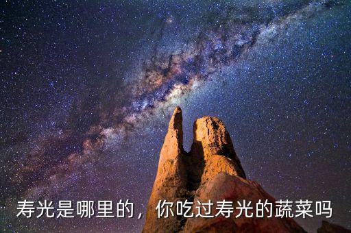 壽光是哪里的，你吃過壽光的蔬菜嗎