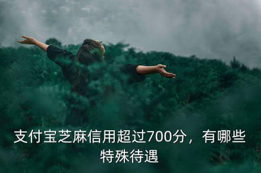 支付寶芝麻信用超過(guò)700分，有哪些特殊待遇