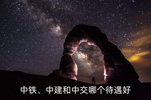 中鐵、中建和中交哪個(gè)待遇好