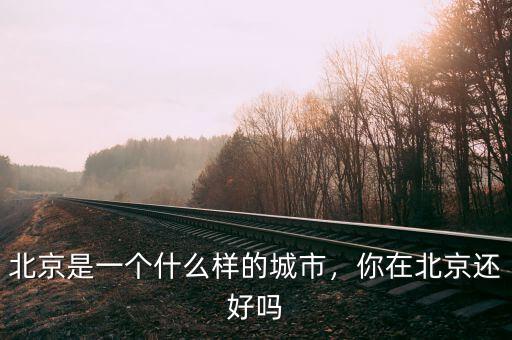 北京是一個(gè)什么樣的城市，你在北京還好嗎