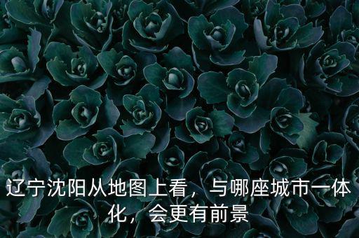 遼寧沈陽(yáng)從地圖上看，與哪座城市一體化，會(huì)更有前景