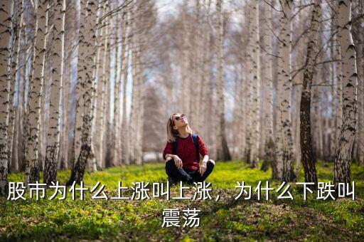 股市為什么上漲叫上漲，為什么下跌叫震蕩