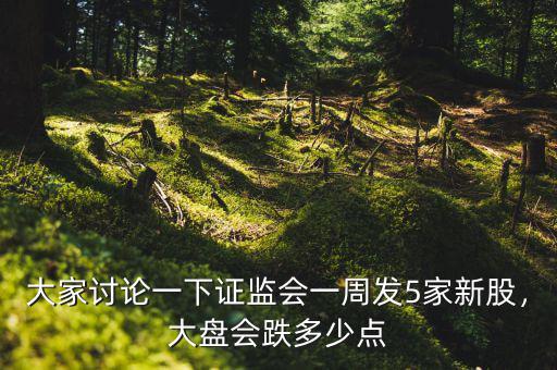 大家討論一下證監(jiān)會一周發(fā)5家新股，大盤會跌多少點