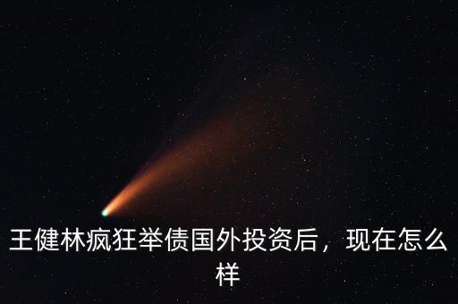 王健林瘋狂舉債國外投資后，現(xiàn)在怎么樣
