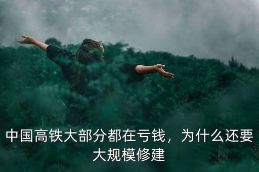 中國高鐵大部分都在虧錢，為什么還要大規(guī)模修建