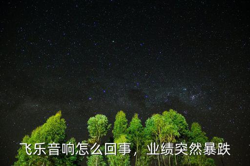 飛樂(lè)音響怎么回事，業(yè)績(jī)突然暴跌