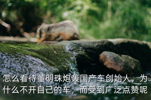 董明珠現(xiàn)在的坐什么車,為什么不開(kāi)自己的車