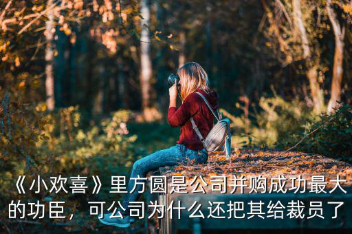 《小歡喜》里方圓是公司并購成功最大的功臣，可公司為什么還把其給裁員了