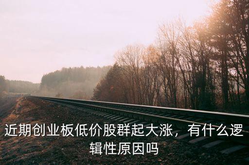 近期創(chuàng)業(yè)板低價(jià)股群起大漲，有什么邏輯性原因嗎