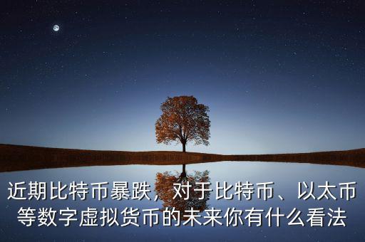 近期比特幣暴跌，對(duì)于比特幣、以太幣等數(shù)字虛擬貨幣的未來(lái)你有什么看法