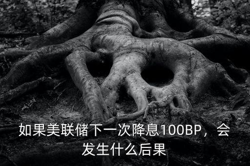 如果美聯(lián)儲(chǔ)下一次降息100BP，會(huì)發(fā)生什么后果