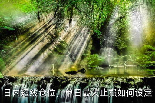 日內(nèi)短線倉位，單日最大止損如何設(shè)定