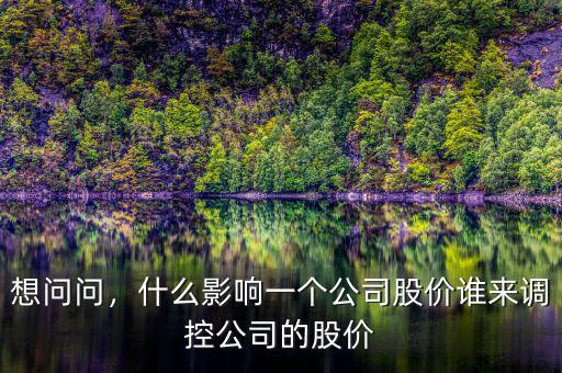 想問問，什么影響一個公司股價誰來調(diào)控公司的股價