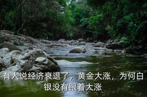 有人說經(jīng)濟(jì)衰退了，黃金大漲，為何白銀沒有跟著大漲