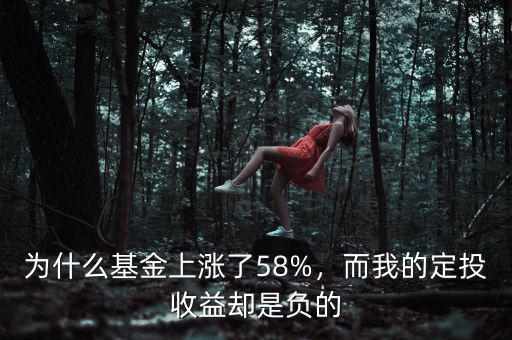為什么基金上漲了58%，而我的定投收益卻是負(fù)的