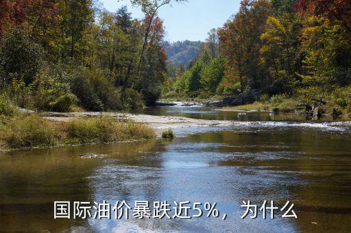 國際油價(jià)暴跌近5%，為什么