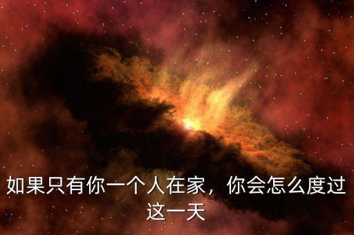 如果只有你一個(gè)人在家，你會(huì)怎么度過這一天