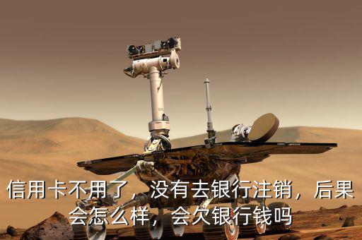 信用卡不用了，沒有去銀行注銷，后果會怎么樣，會欠銀行錢嗎