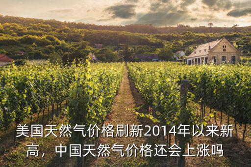 美國天然氣價(jià)格刷新2014年以來新高，中國天然氣價(jià)格還會上漲嗎