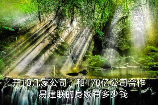 開(kāi)10幾家公司，和170億公司合作，易建聯(lián)的身家有多少錢(qián)