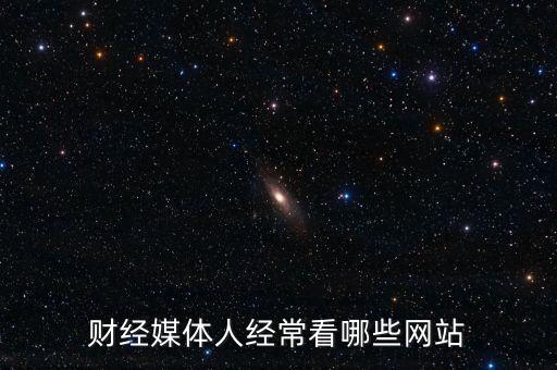財經(jīng)媒體人經(jīng)?？茨男┚W(wǎng)站