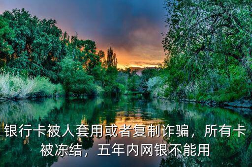 銀行卡被人套用或者復(fù)制詐騙，所有卡被凍結(jié)，五年內(nèi)網(wǎng)銀不能用