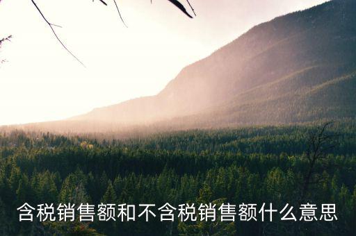 什么是含稅金額，什么是含稅