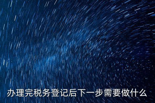 國(guó)稅辦完之后辦什么資料，新公司注冊(cè)成立后國(guó)稅報(bào)到需要哪些資料