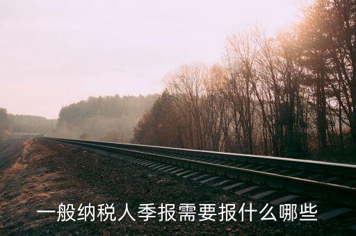 稅季報報的是什么，商業(yè)企業(yè)增值稅一般納稅人月報季報年報要報些什么