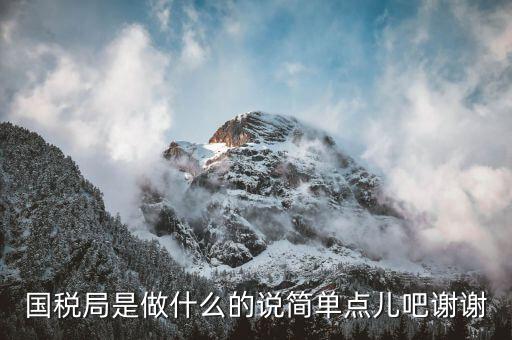 濰坊市國稅局是什么，國稅局的具體解釋是什么