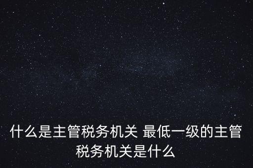 主管稅務(wù)機(jī)關(guān)填什么，個(gè)人所得稅申報(bào)的軟件上的主管征收機(jī)關(guān)填什么是填當(dāng)?shù)氐牡囟惥謫?/></a></span><span id=