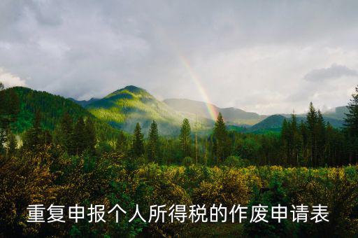 申報(bào)表作廢申請(qǐng)單 要帶什么，國稅報(bào)表作廢帶什么