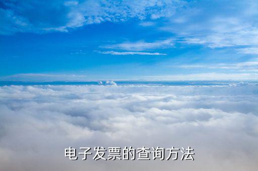 用什么查看電子發(fā)票，電子發(fā)票的查詢方法