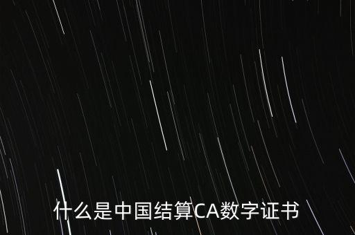 ca數(shù)字證書是什么意思，什么是企業(yè)CA數(shù)字證書