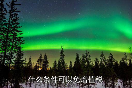 什么條件符合減免稅，什么人群適合國(guó)稅減免條件